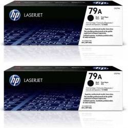 Pack de 2 toners HP 79A Noir