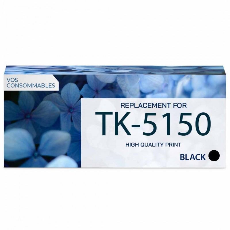 Toner laser équivalent KYOCERA 1T02NS0NL0 (TK-5150K)