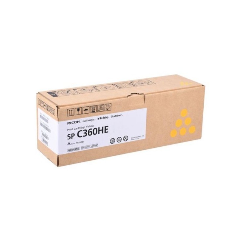 408187 Type SPC360HE toner Jaune