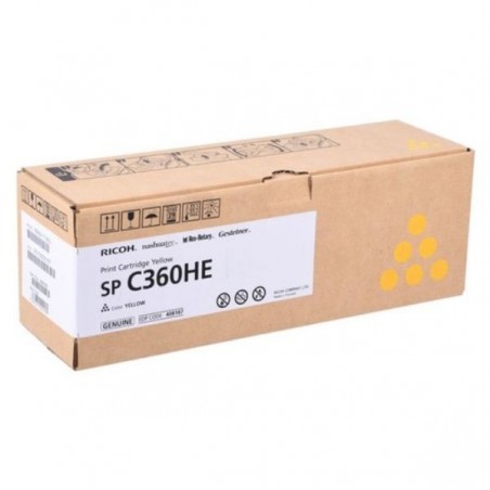 408187 Type SPC360HE toner Jaune