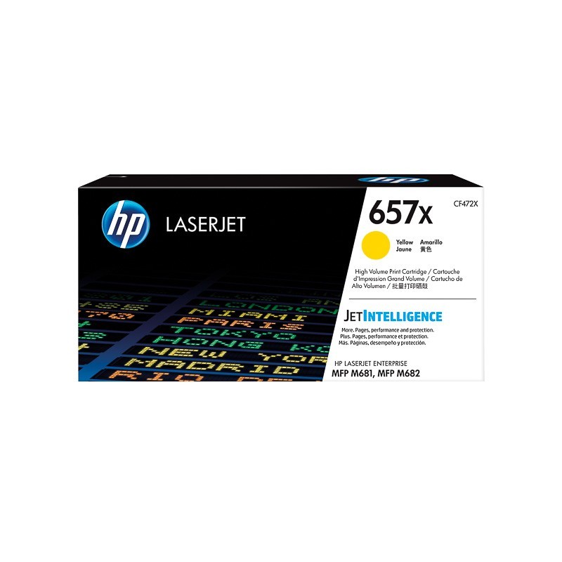 CF472X HP 657X CLJ MFP cartridge yellow