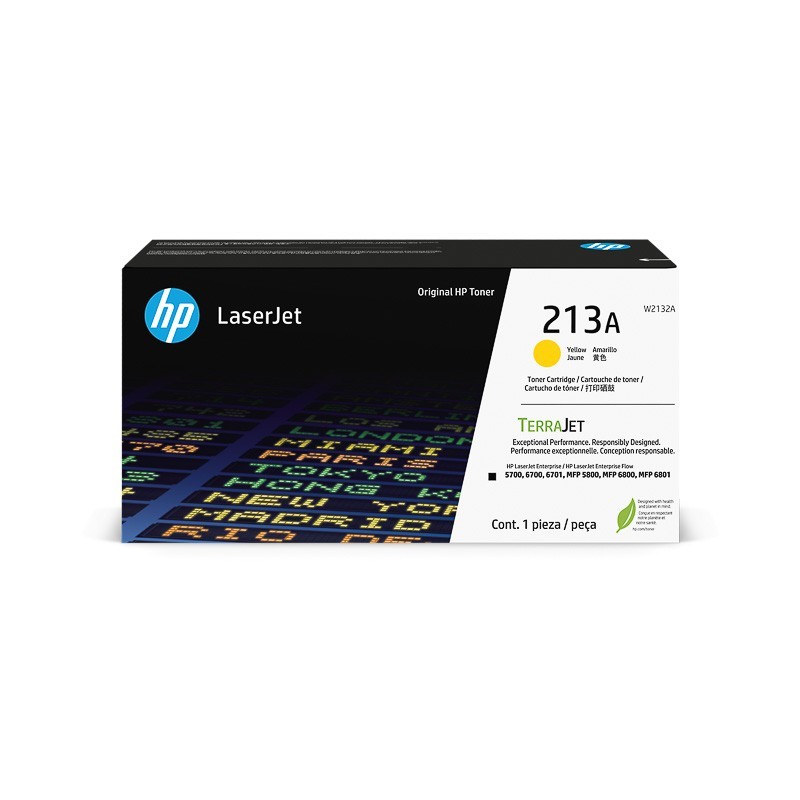 W2132A HP 213A CLJ toner yellow ST 3000