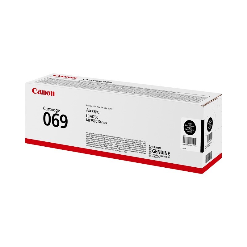 Cartouche de toner Canon 069BK 5094C002 