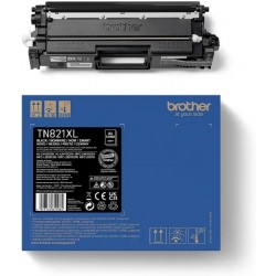 Cartouche de toner Brother TN821XLBK 