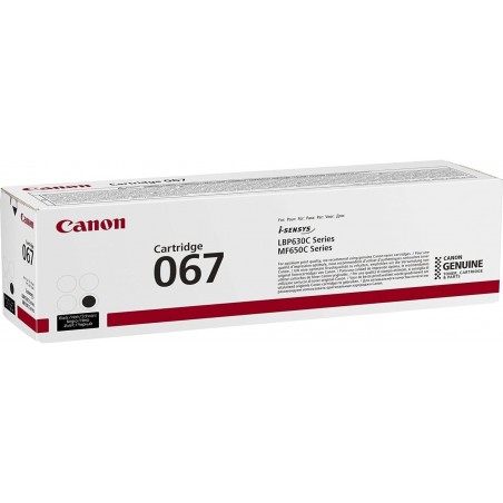 Cartouche de toner Canon 067BK 5102C002 