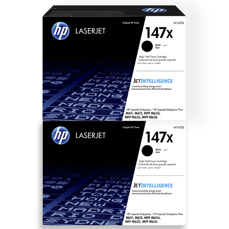 Pack de 2 cartouches de toner 147X 