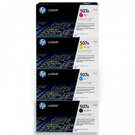 HP 507A Pack de 4 toners 