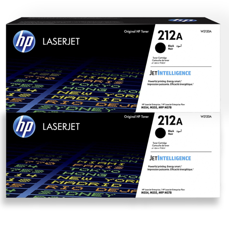 Pack de 2 cartouches de toner 212A 