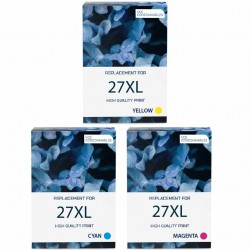 Pack de 3 cartouches de toner compatible C13T27154012 