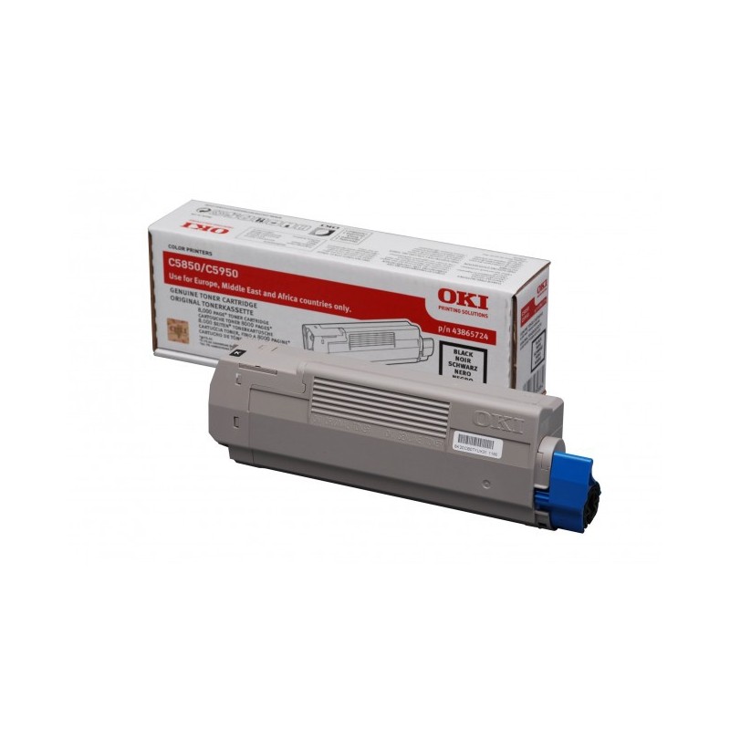 OKI 43865724 - noire - original - toner