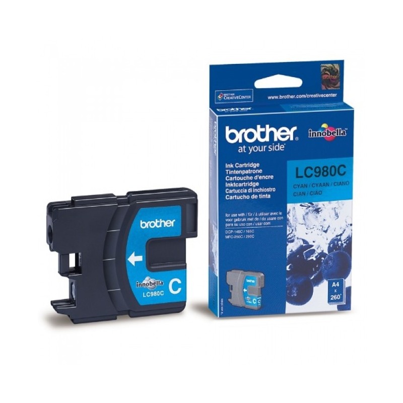 Brother LC980 - cyan - originale - cartouche d'encre