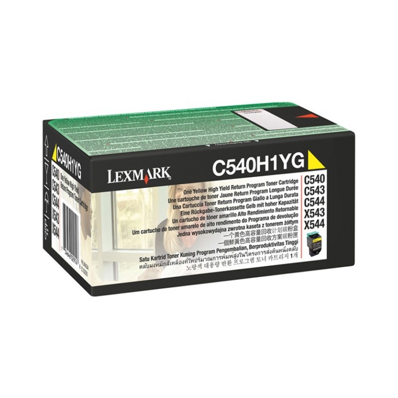 Lexmark C540H1YG - à rendement élevé - jaune - original - toner