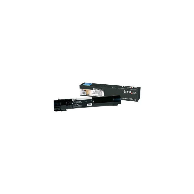 Lexmark X950DE/X952DE - à rendement élevé - noire - original - toner