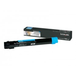 Lexmark X950DE/X952DE - à rendement élevé - cyan - original - toner