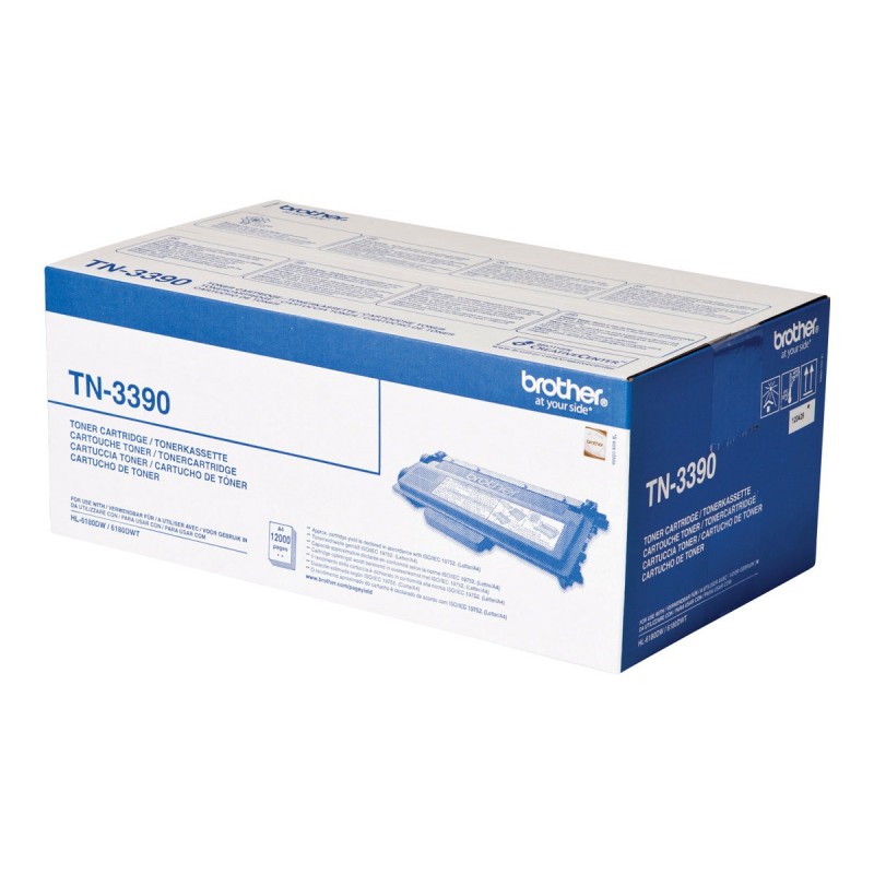 Brother TN3390 - noire - original - toner