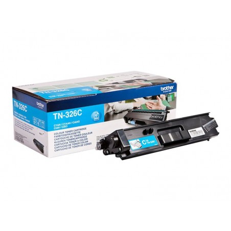 Brother TN326C - cyan - original - toner