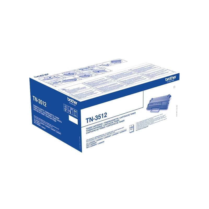 Brother TN3512 - noire - original - toner