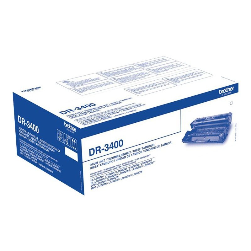 Brother DR3400 - noire - original - toner