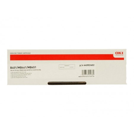 OKI 44992402 - noire - original - toner